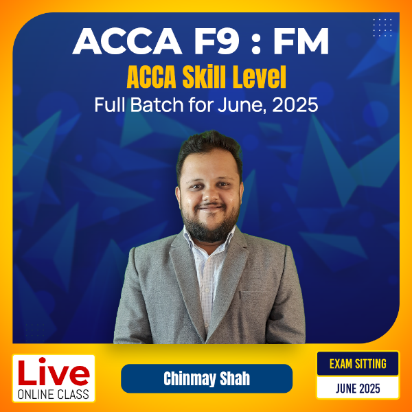 Picture of ACCA F9: FM - Full Batch for June, 2025